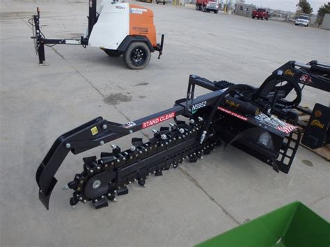 skid steer trenchers|used trenchers for skid steers.